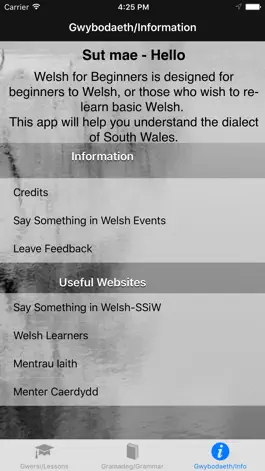 Game screenshot Welsh for Beginners hack