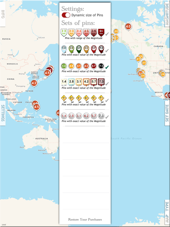 Earthquake PulseEarth - Maps & Information, Earthquakes historyのおすすめ画像4