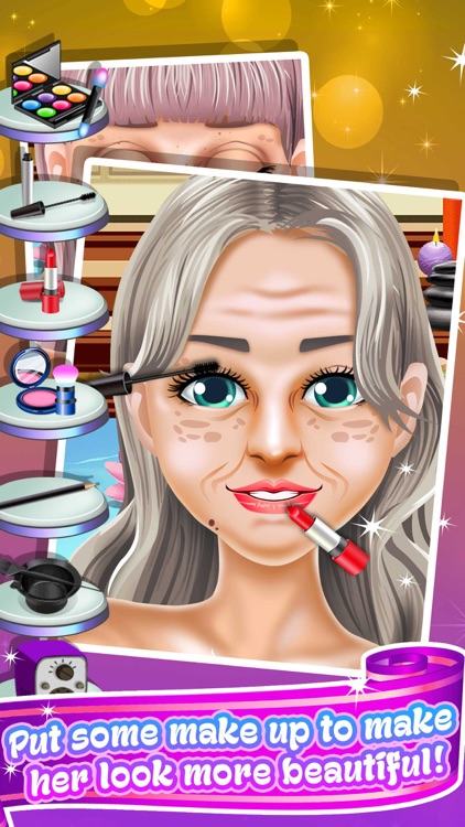 Grandma Salon Make-Up Spa Makeover Game for Free!