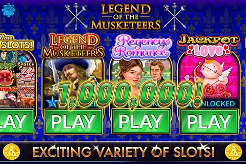 3 Musketeers Slots screenshot 2