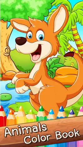 Game screenshot Animals Cartoon Art Pad : Learn To Paint And Draw Animals Coloring Pages Printable For Kids Free 2 mod apk