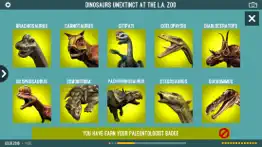 dinosaurs unextinct at the l.a. zoo iphone screenshot 2