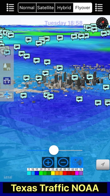 Texas NOAA Radar with Traffic Cameras 3D screenshot-4