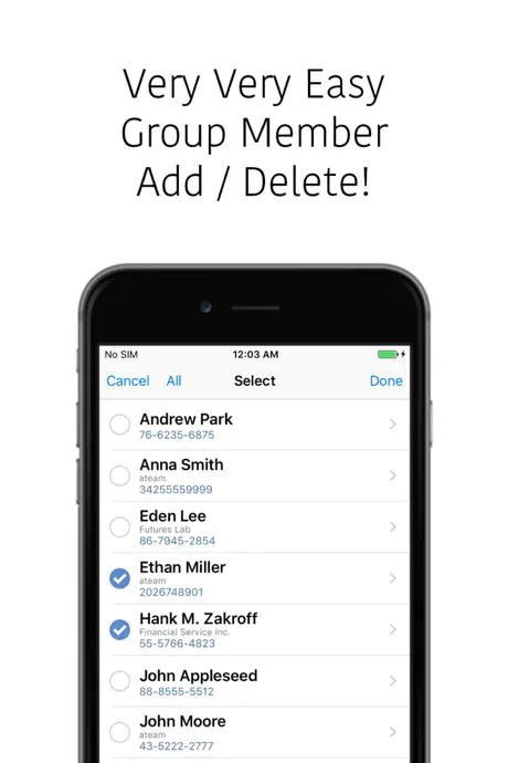Contacts Multi Remove