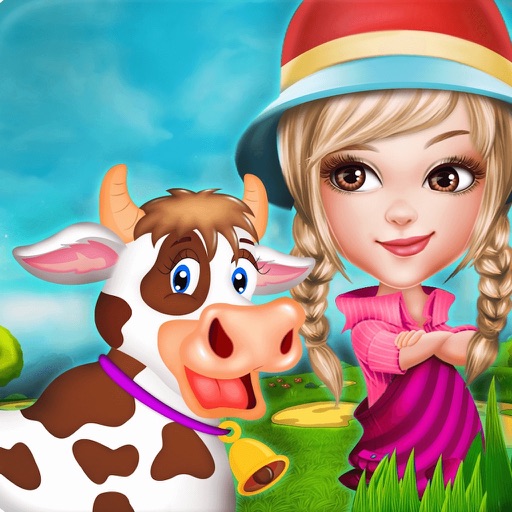 First Family Holiday at the Virtual Farm - Fruit & vegetables fast Tractor harvesting Real animals baby games