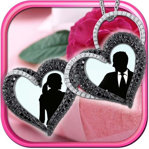 Locket Frames for Love Pics – Filter Your Romantic Photos and Add Sweet Stickers on Virtual Jewelry