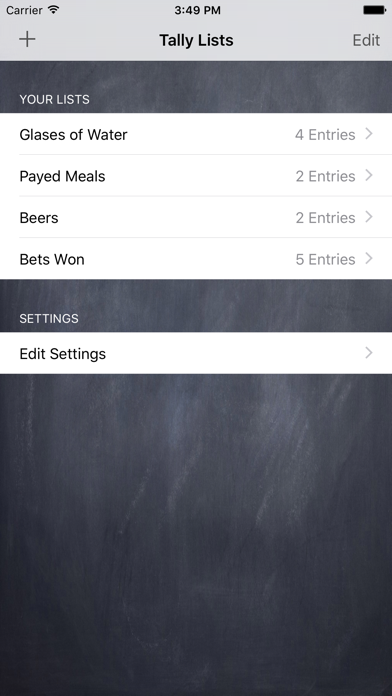 Tally List - counting made easy! Screenshot