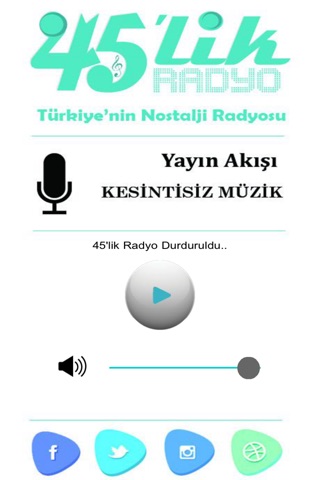 Radyo45lik - Türkiye'nin Nostalji Radyosu screenshot 3