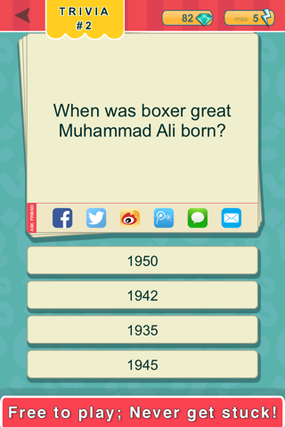 Trivia Quest™ Athletes - trivia questions screenshot 4