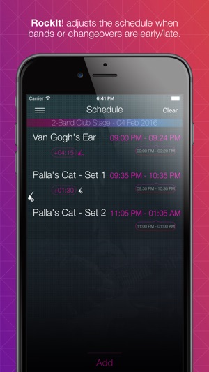 RockIt! - Live Event Schedule & Time Management(圖5)-速報App