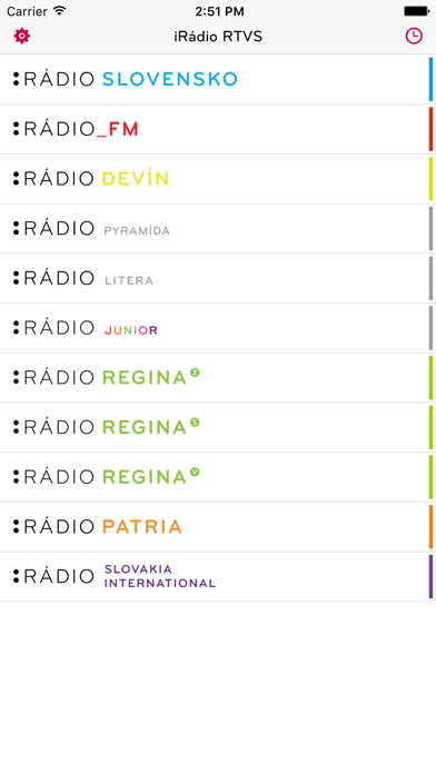iRádio RTVS Screenshot