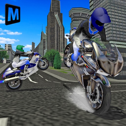 City Moto Biker 2016 Icon