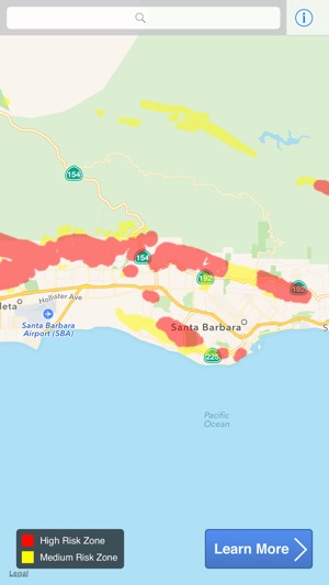 Radon Map of Santa Barbara(圖1)-速報App