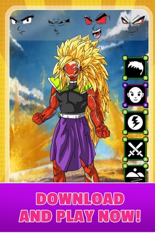 Create Your Own Super Saiyan - DBZ Games Battle of Gods: Dragon Ball Z GT Edition screenshot 4