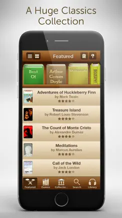 Audiobooks - 2,947 Classics For Free. The Ultimate Audiobook Library iPhone image 2
