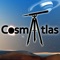 CosmAtlas is a powerful Milky Way simulator for iPhone and iPad devices, which applies real physics to calculate every single celestial body position at any time between the year 0 to year 9999