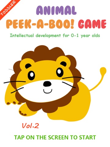 Screenshot #4 pour Animal Peek-A-Boo! Vol.2 (Surprise Game for Infant)