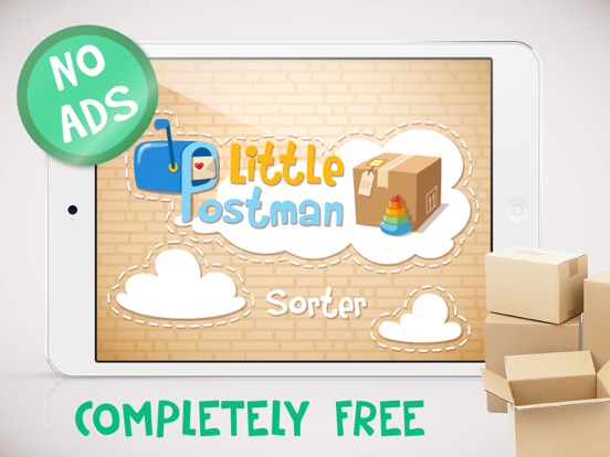 Screenshot #4 pour Little Postman - sorting by color, size and shape for early development of toddlers 2+ years
