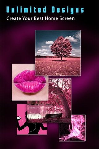 Pink Icons Screen Builder- Design Wallpapers with Custom Backgrounds, Frames, Shelves & Docks screenshot 3