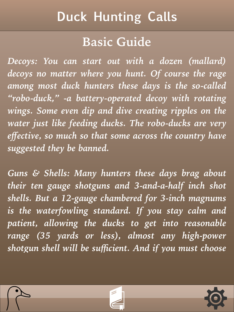 Duck Hunting Calls!