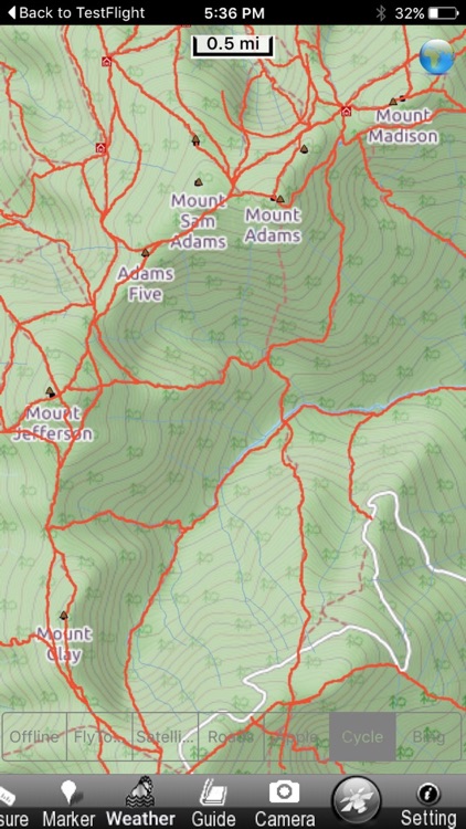 White Mountain National Forest - GPS Map Navigator