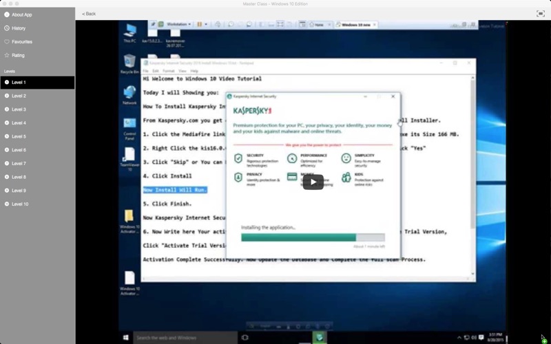 Screenshot #3 pour Master Class - Windows 10 Edition