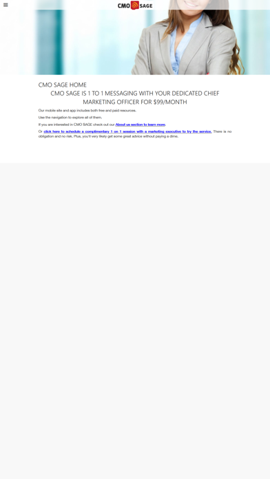 CMO SAGE Screenshot 3 - AppWisp.com CMO SAGE Screenshot 3 - AppWisp.com