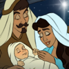 The Birth of Jesus: A Christmas Nativity Story Book - Children's Story Books, Read Along Bedtime Stories for Preschool, Kindergarten Age School Kids and Up - Nine 22 Media, LLC