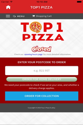 Top 1 Pizza, Dudley screenshot 2