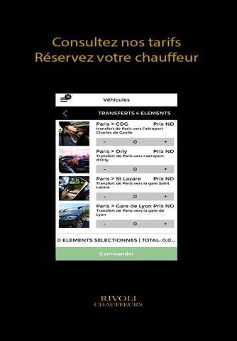 Rivoli Chauffeurs screenshot 2
