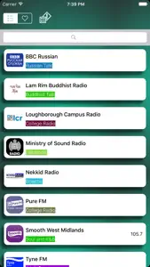 Radio  - Listen Music , Streaming , News - British Radios FM screenshot #5 for iPhone