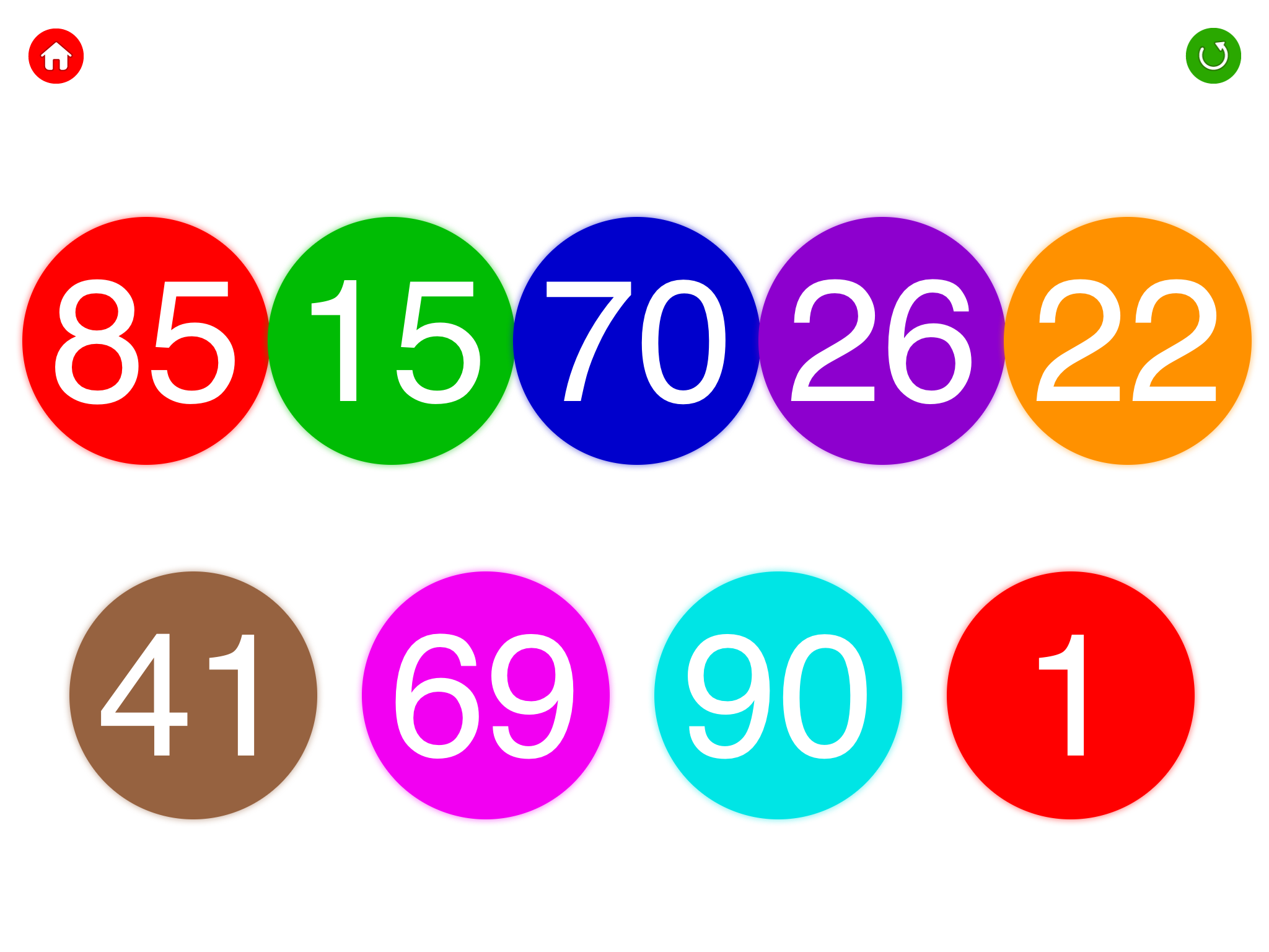 123 Touch the Numbers for preschool kids