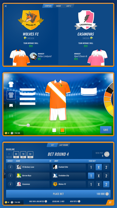 Screenshot #3 pour Xpert Eleven Football Manager