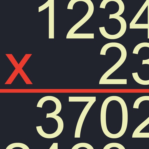 Long Multiplication iOS App
