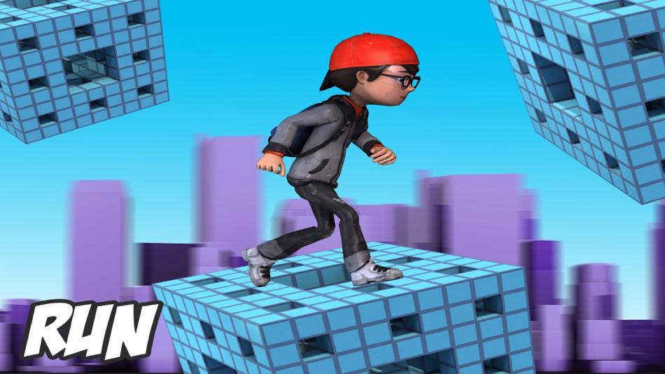 #1. Run Jump and Slide (iOS) By: Mossaab Shuraih