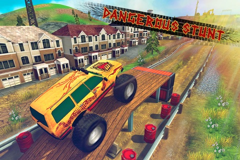 4x4 OffRoad Stunts 3D – Hill Climb Monster Trucks and Jeep Legends Simulation screenshot 2