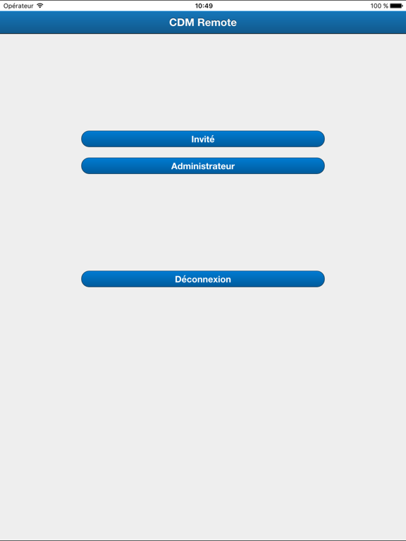 Screenshot #4 pour CDM Remote