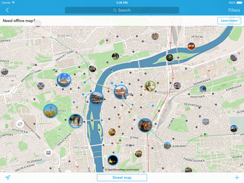 Screenshot #5 pour Planificateur de voyages, guide de voyage & carte offline pour la République tchèque, la Slovaquie, la Pologne, La Hongrie, La Russie et La Roumanie