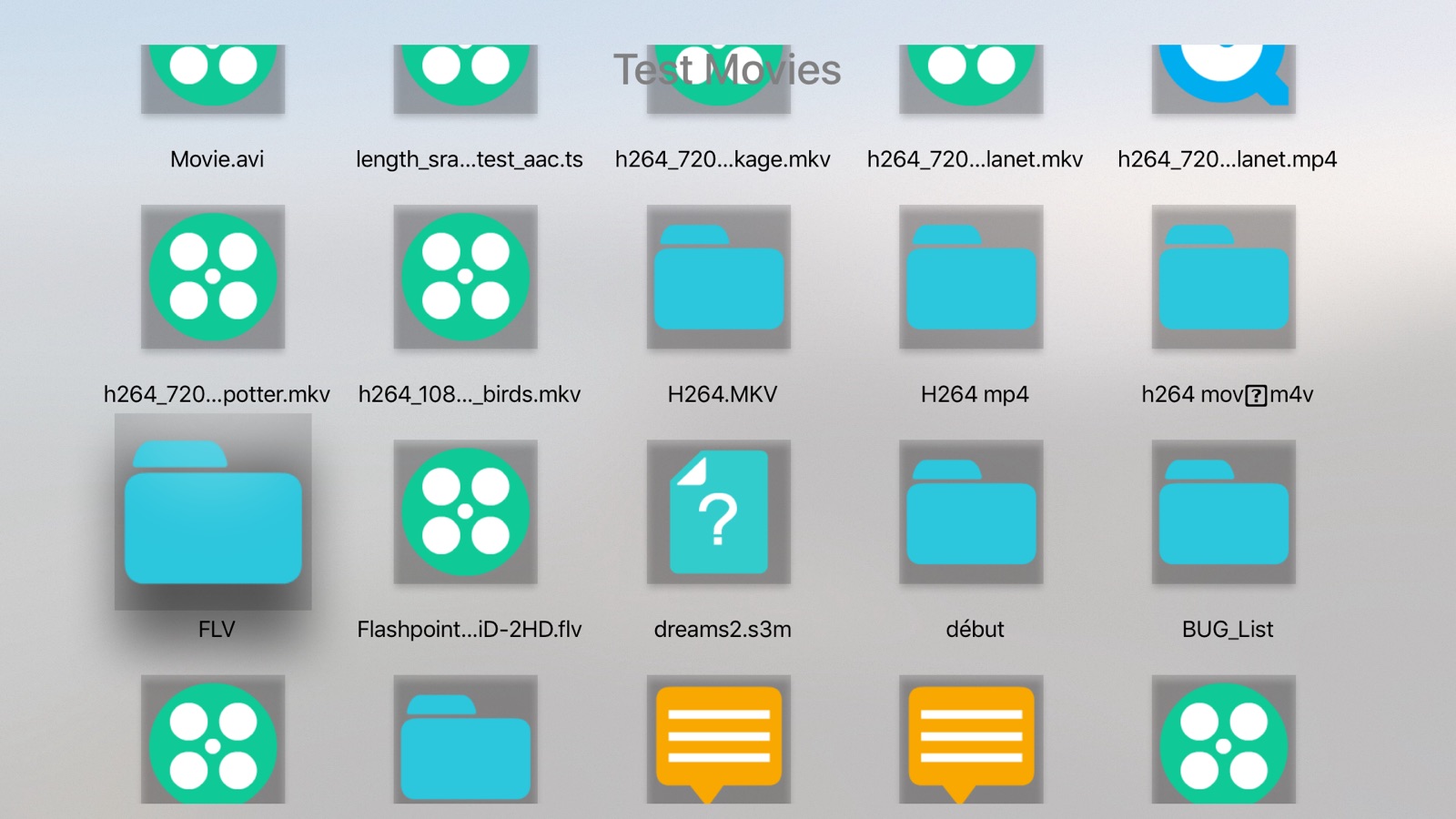 OPlayer - video player apple_tv screenshot 3