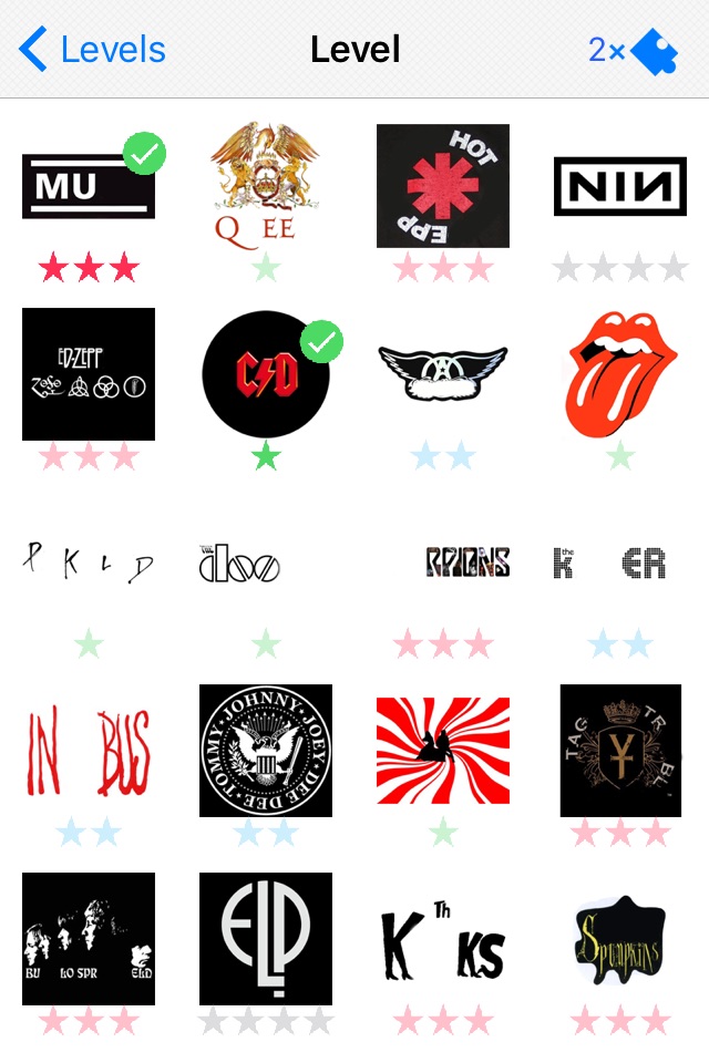 Logo Quiz - Guess The Music Bands screenshot 2