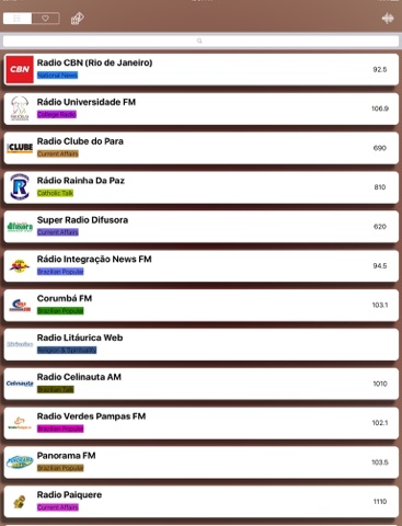 Screenshot #5 pour Rádios Brasil - Rádio Grátis / Todas as Rádios FM e AM Brasileiras