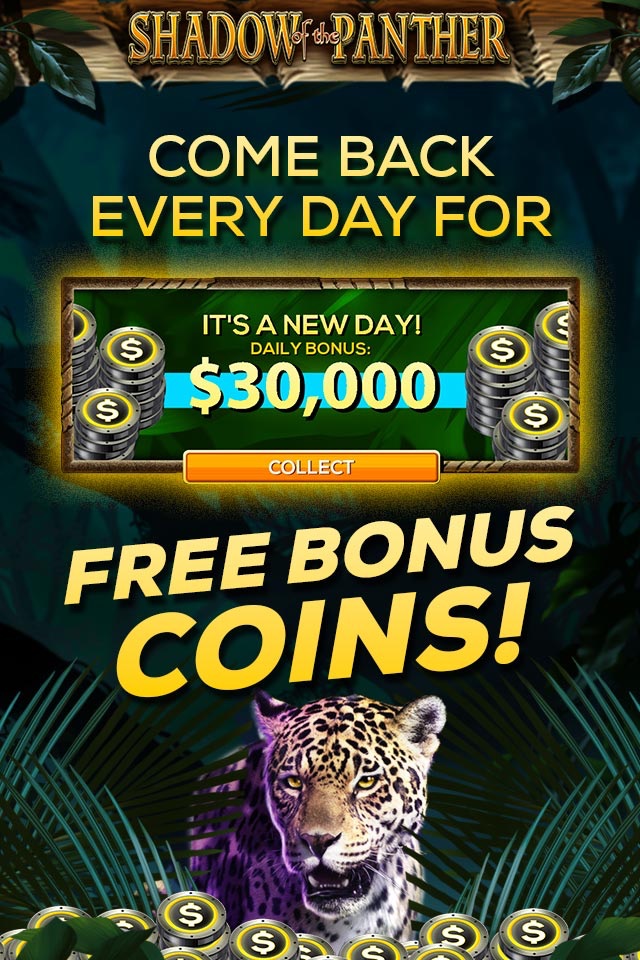 Shadow of the Panther: FREE Vegas Slot Game screenshot 3