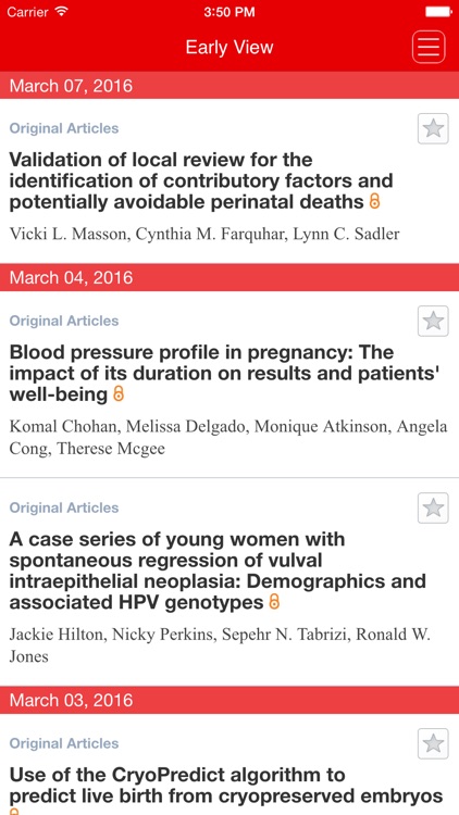 Australian and New Zealand Journal of Obstetrics and Gynaecology