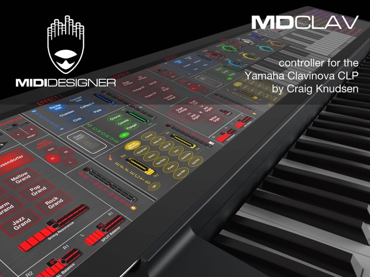 MDClav: Clavinova Controller by Craig Knudsen