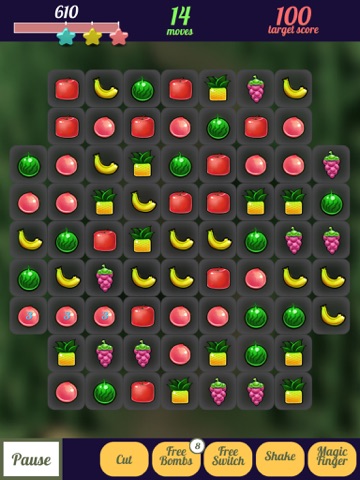 Screenshot #6 pour Happy Fruit Match Three