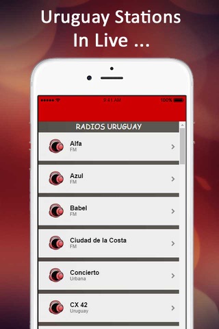 ´A Emisoras de Uruguay: Musica en Vivo  AM y FM - náhled