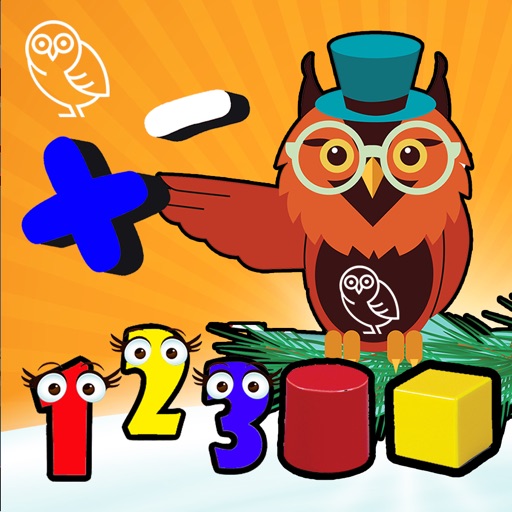 Math for kids preschool basic skill icon