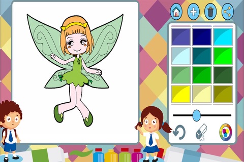 Fairies and mermaids to paint screenshot 4