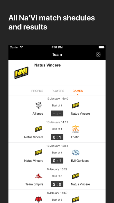 Well Played — Na'Vi iPhone screenshot 5 - Sports app