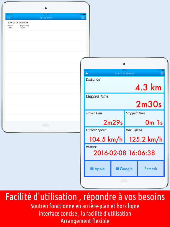Screenshot #6 pour GPS Tracker－Suivi Mobile, routage d'enregistrement